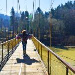 Podul peste Raul MOLDOVA Gura Humorului